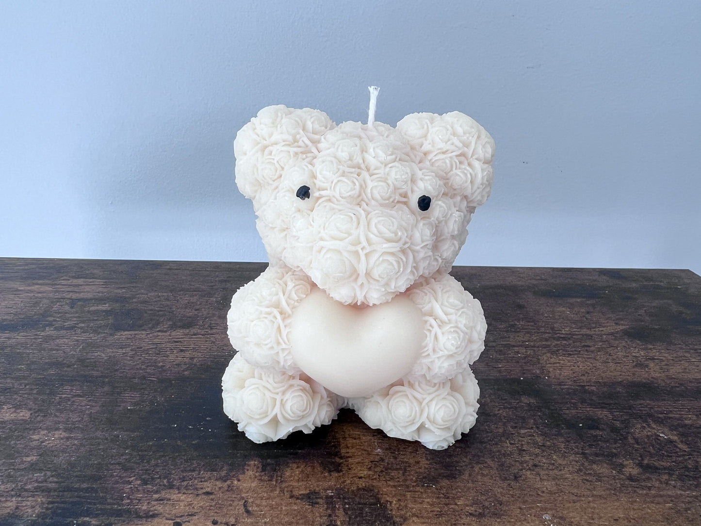 Teddy Bear Pillar Candle