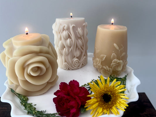 Beeswax Pillar Candle (Coming Soon!)