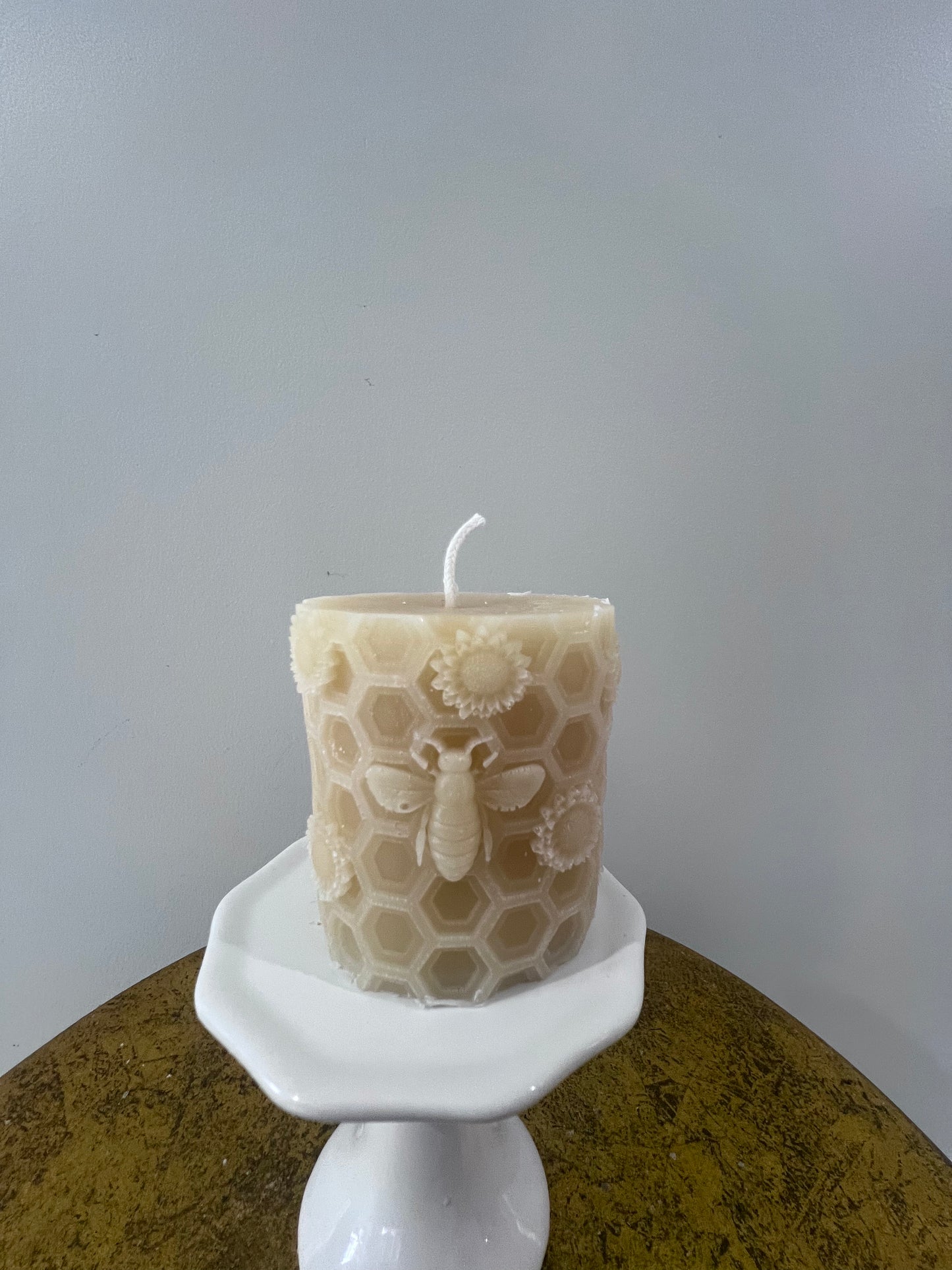 Small Beeswax Pillar