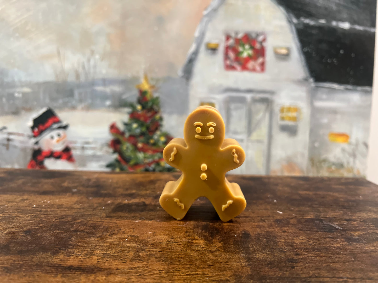 Gingerbread Man Wax Melt