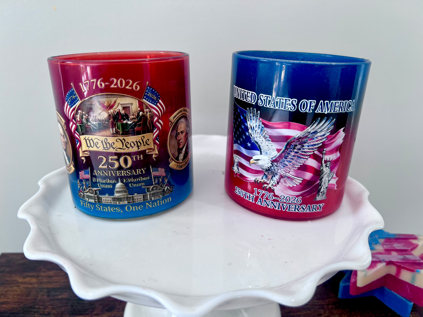 250th Anniversary of Independence - Fourth of July Jar Candle