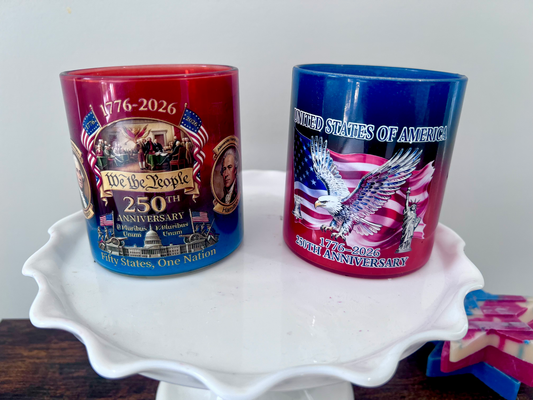 250th Anniversary of Independence - Fourth of July Jar Candle
