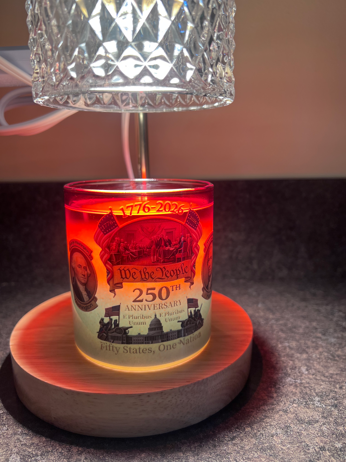 250th Anniversary of Independence - Fourth of July Jar Candle