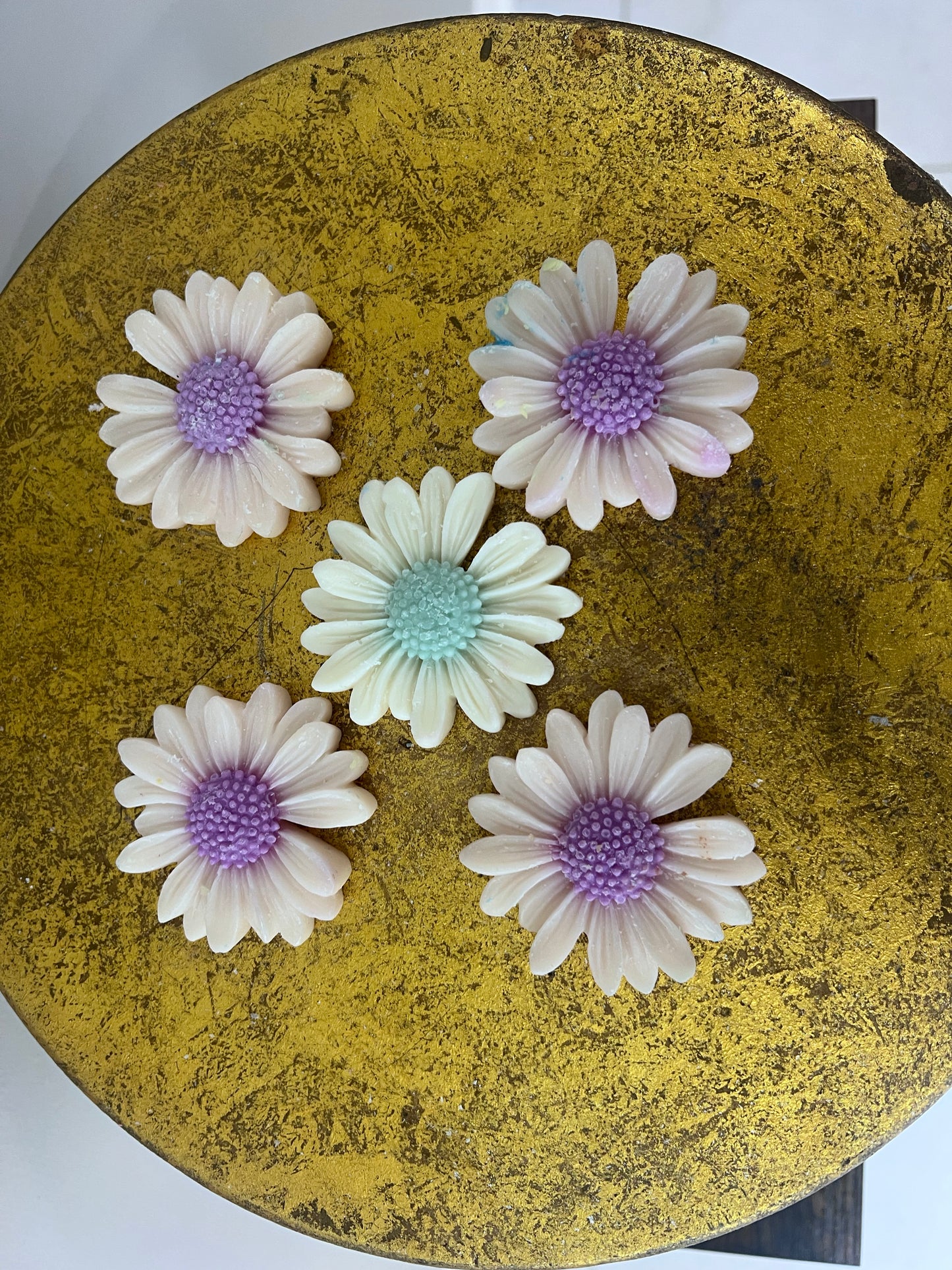 5 Piece Flower Candle Melts