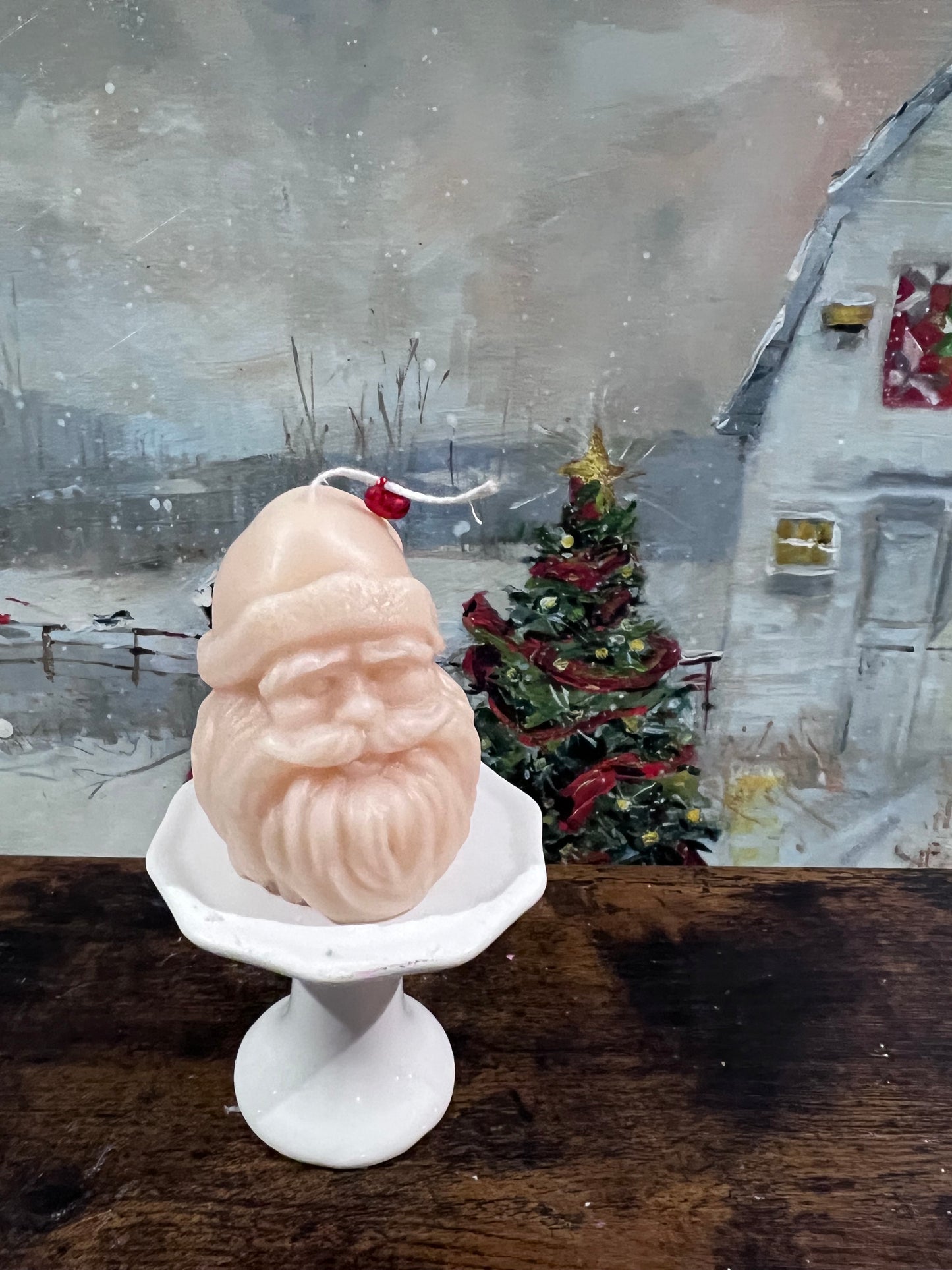 Santa Candle